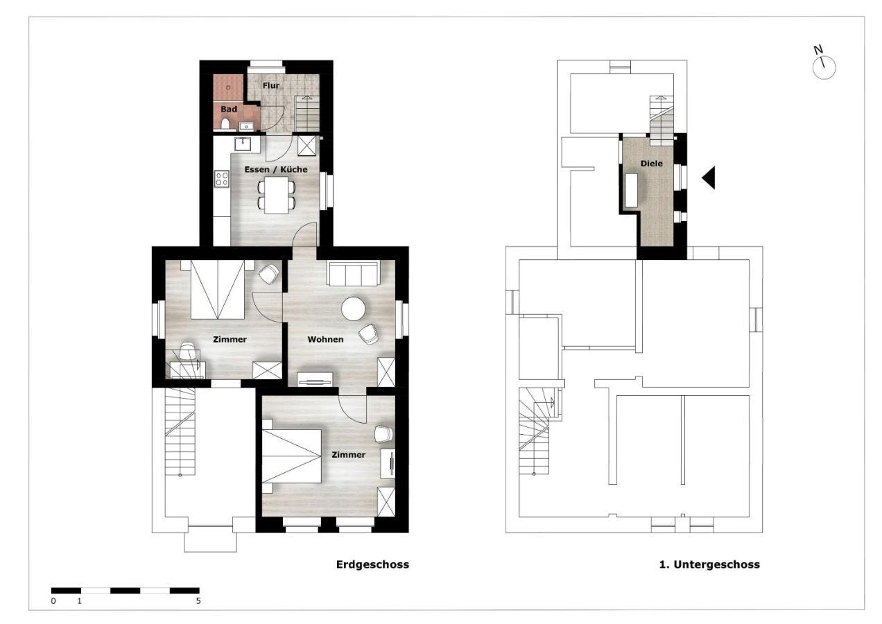 Modern Home Check-in&chill down auf 65 qm² Bochum Exterior foto